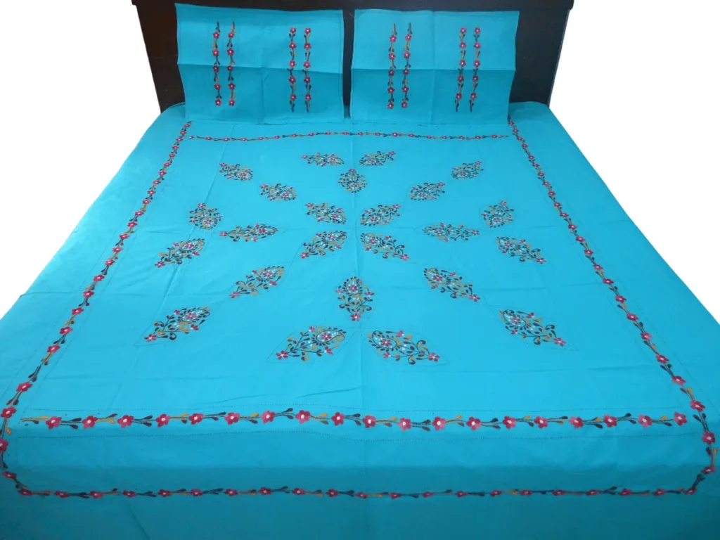Bidding Work Double Bedsheet