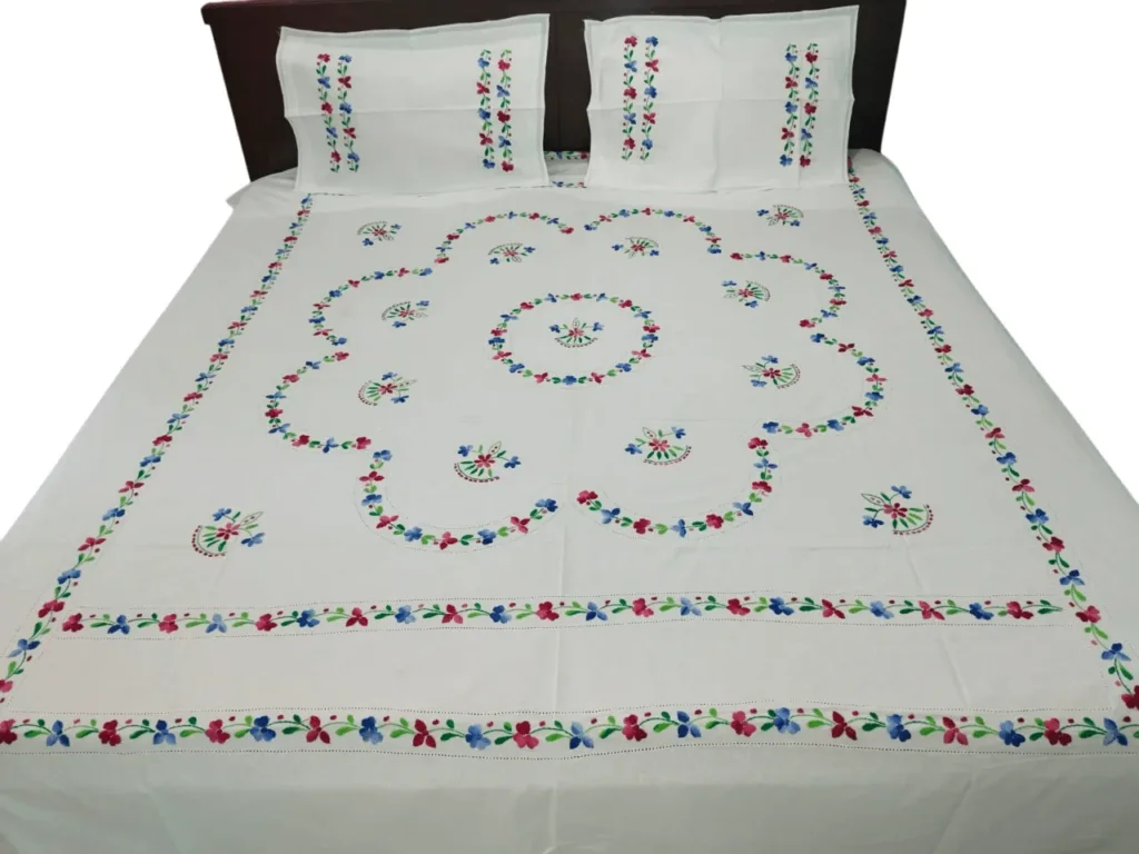 Bidding Work Double Bedsheet