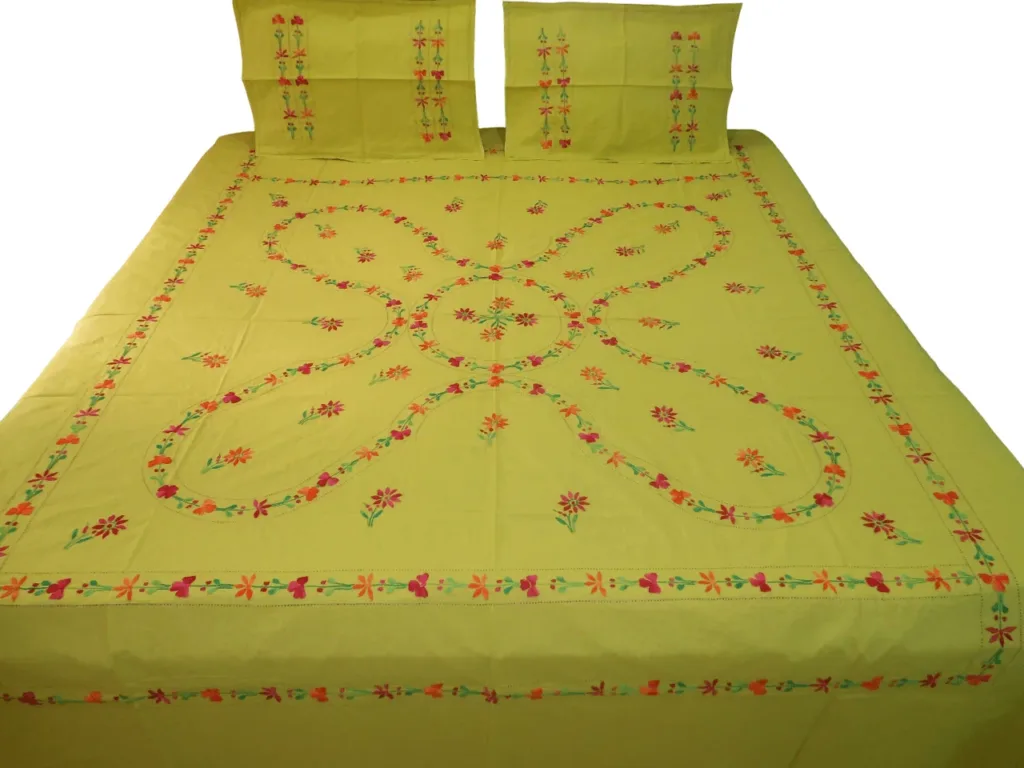 Bidding Work Double Bedsheet