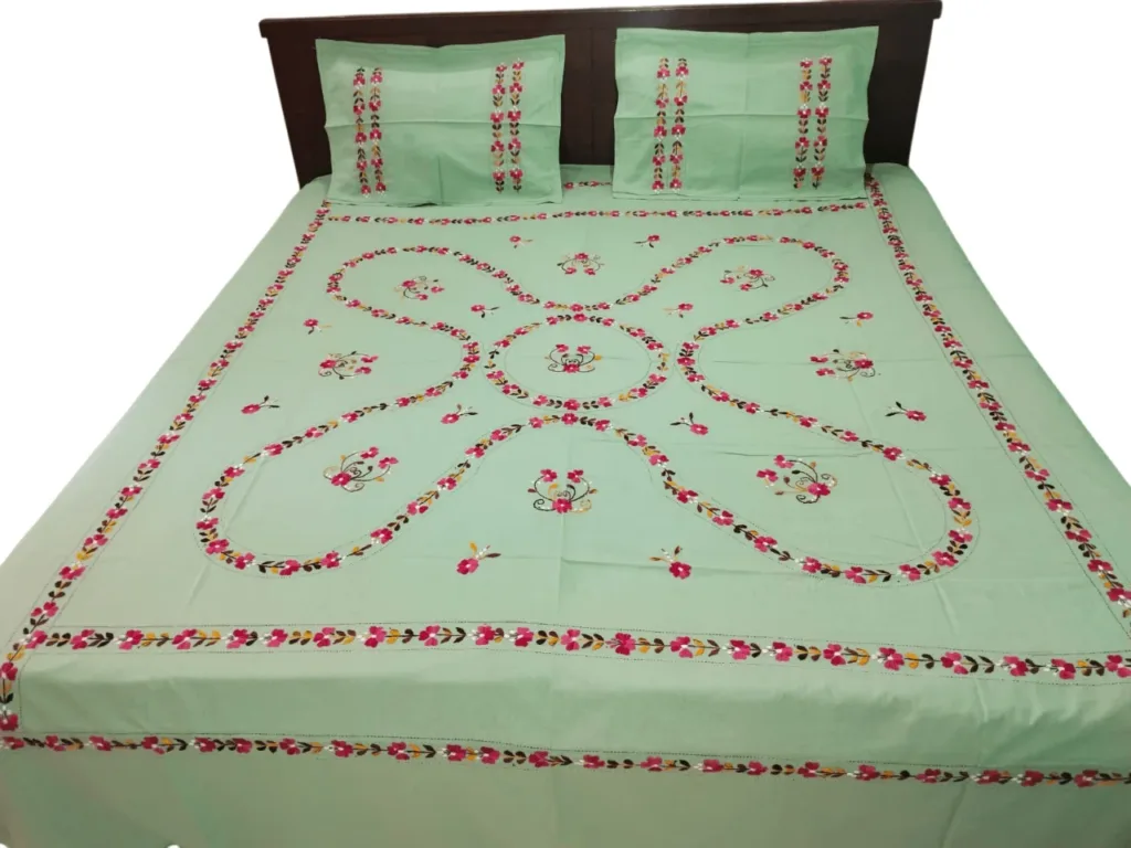 Bidding Work Double Bedsheet