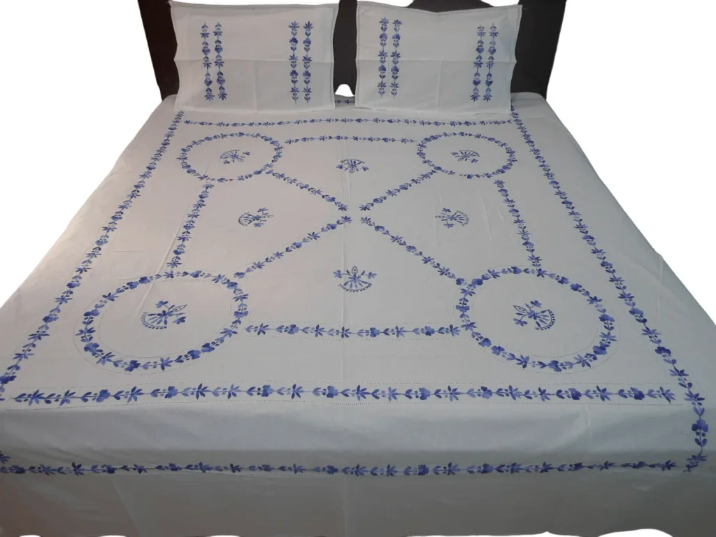 Bidding Work Double Bedsheet