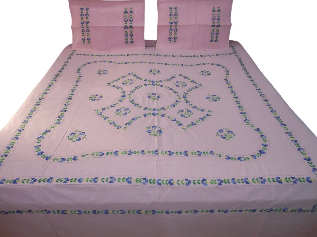 Bidding Work Double Bedsheet